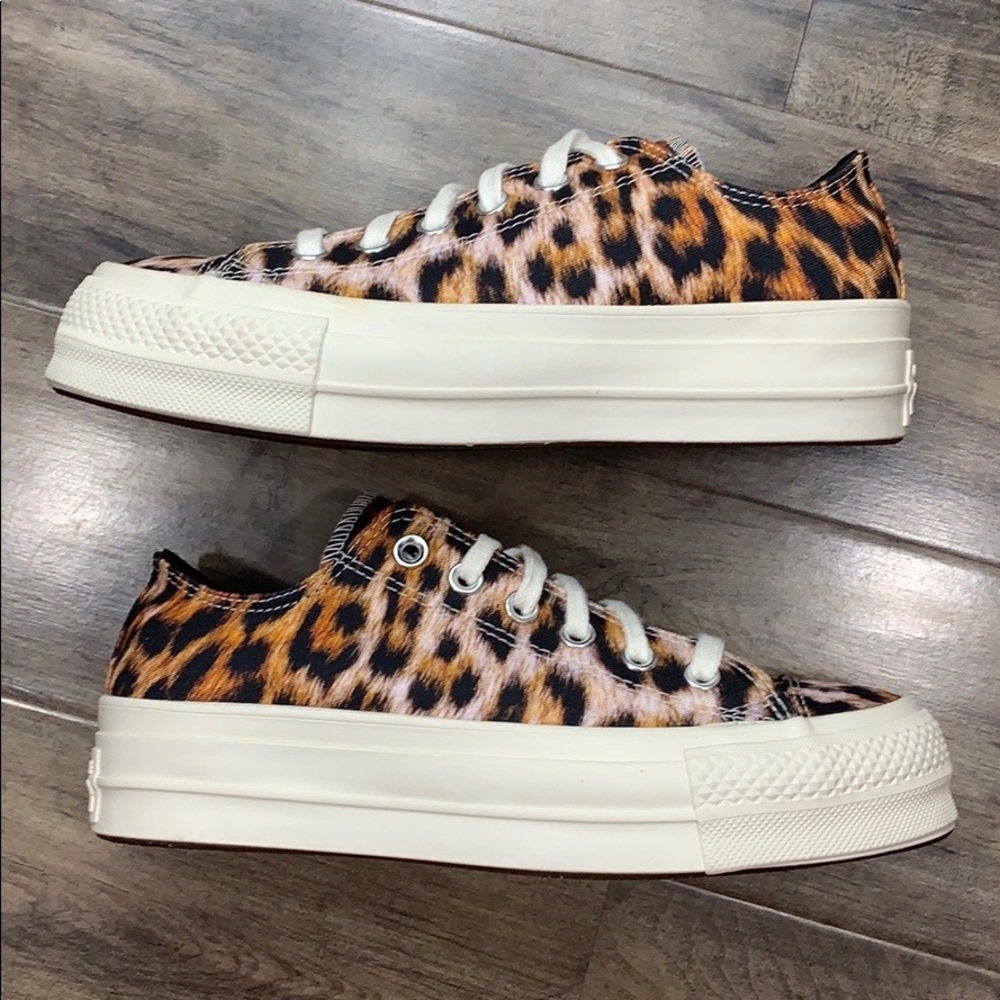 CONVERSE CTAS LIFT OX PLATFORM Egret/Black/Egret - Picture 2 of 16